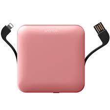 Внешний аккумулятор SOLOVE A2-Pro с кабелем USB Type-C, 10000mAh (Pink) - 5