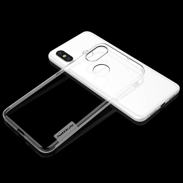 Чехол для Xiaomi Mi 8 SE Nillkin Nature TPU Case (White/Белый) - 6