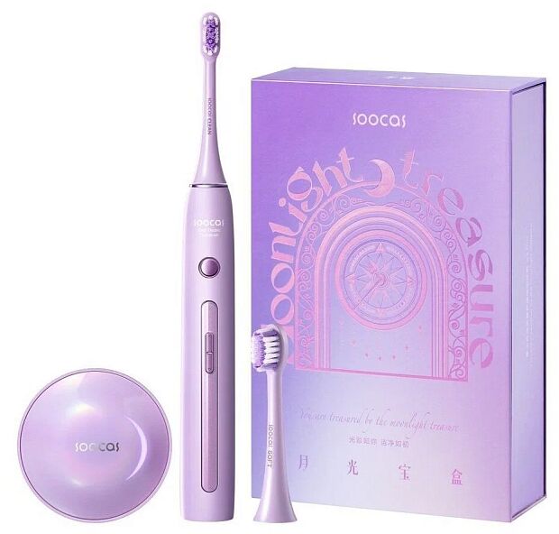 Электрическая зубная щетка Soocas X3 Pro с дезинфекцией, purple RU : отзывы и обзоры - 1