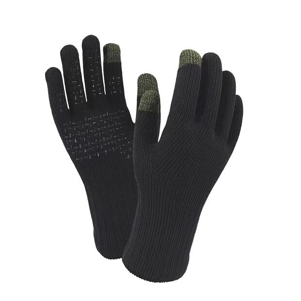 Водонепроницаемые перчатки Dexshell ThermFit Gloves V2.0, черный M, DG326TS20-BLKM - 1