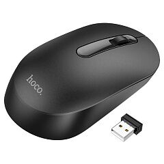 Мышь беспроводная Hoco GM14 Platinum 2.4G Business Wireless Mouse (Black)