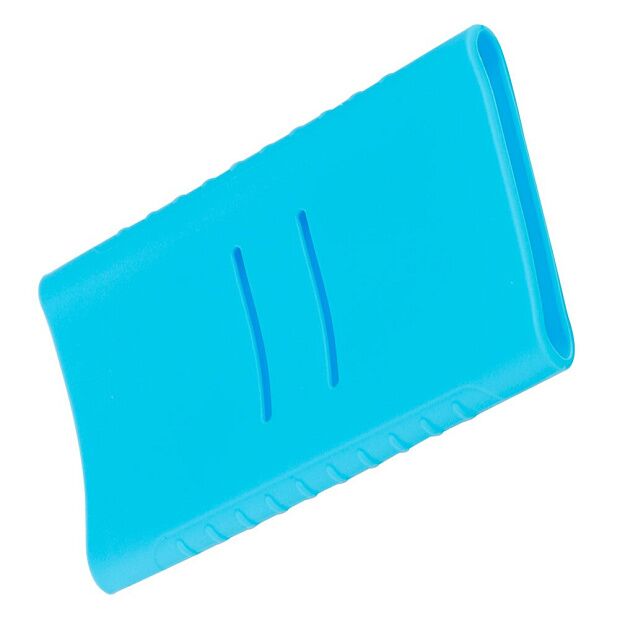 Силиконовый чехол для Xiaomi Power bank 5000 Slim (Blue) - 2