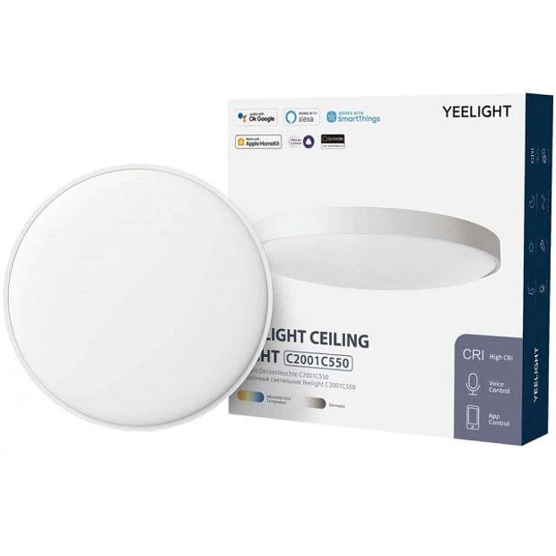 Лампа потолочная Yeelight Jade Ceiling Light 450mm (C2001C450) (YLXD036) (White) RU - 7