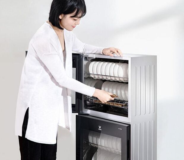 Дезинфекционный шкаф Viomi Disinfection Cabinet Vertical 100L RDT100B-1  - 4