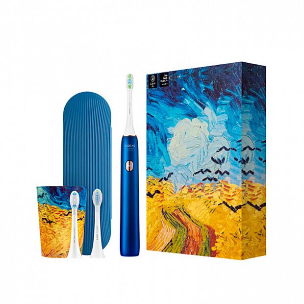 Электрическая зубная щетка Soocas X3U Van Gogh Museum Design RU (Синий) - 1