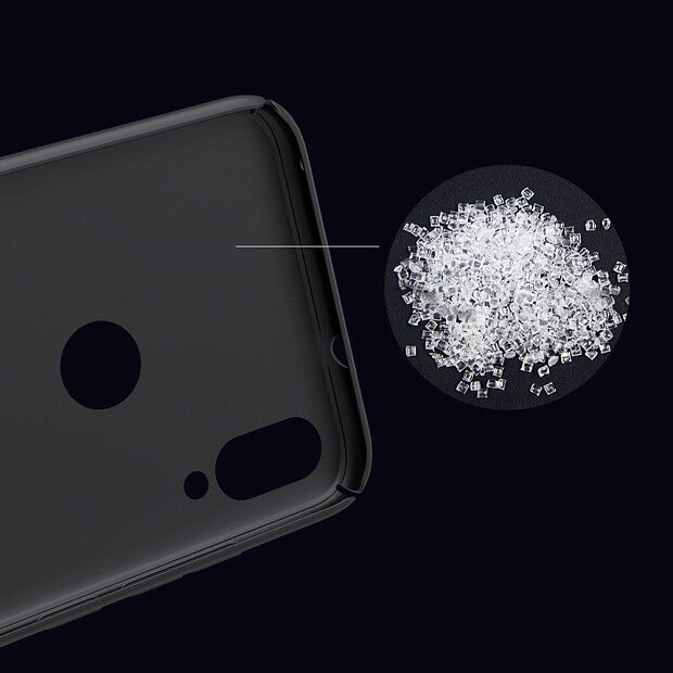 Чехол для Xiaomi Mi Play Nillkin Super Frosted Shield Case (Black/Черный) - 3