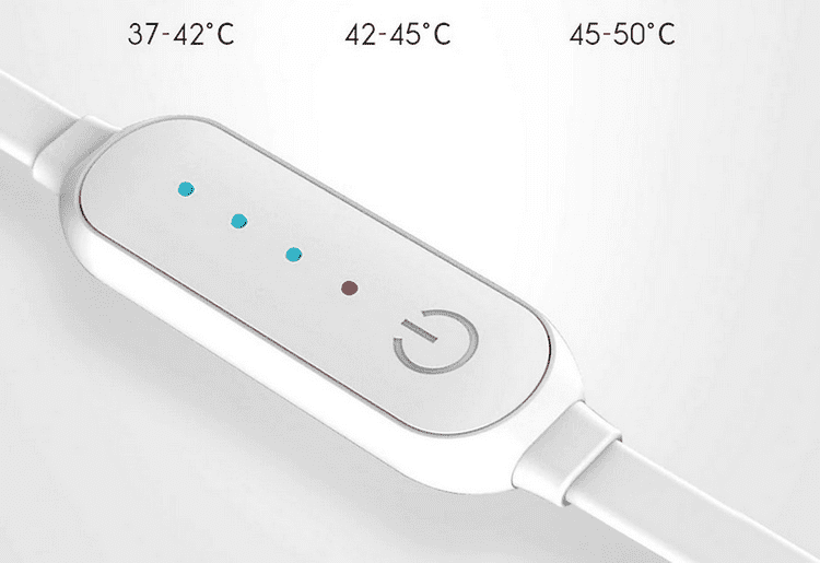 Температура работы согревающей маски для глаз Xiaomi PMA Graphene Heat Silk Blindfold PMA 001